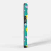 Cute Kippen Eieren Pasen Patroon Aangepaste kleur iPhone Hoesje (Rechterkant)