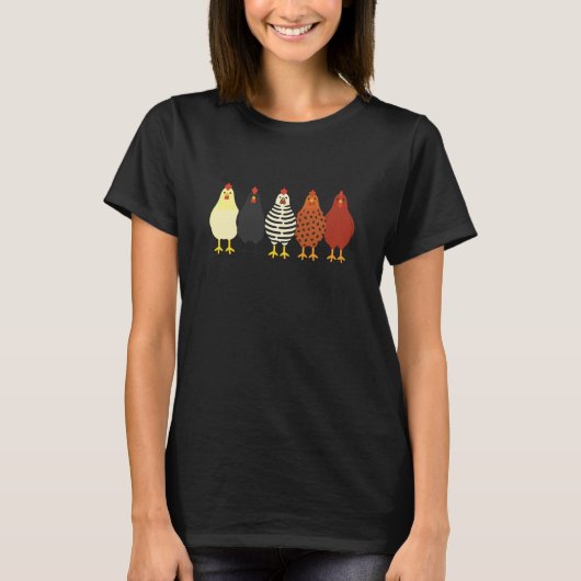 Cute Kippenmoeder Grafische T-shirt Grappige Achte (Voorkant)