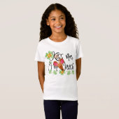 Cute Kiss me Ik ben Irish Shirt (Voorkant volledig)