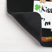 Cute Kiss Me Im Irish Lucky St Patricks Day For Ad Muismat (Hoek)