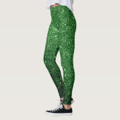 Cute Kiss My Lucky Charms Irish green glitter Leggings (Links)