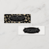 Cute Kiss Pattern Mini Visitekaartje (Voorkant / Achterkant)