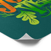 Cute Kitchen | Eat je Veggies Poster (Hoek)