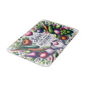 Cute kitchen love word art badmat (Gekanteld)