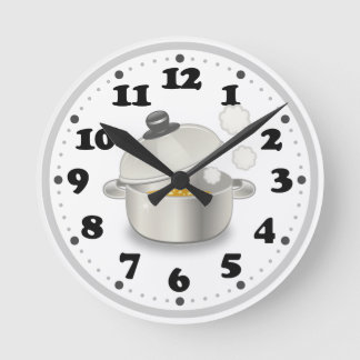 Cute Kitchen Ronde Klok