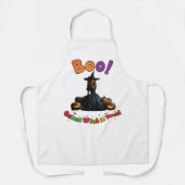 Cute Kitchen Witch Apron - Mommy's Magical Meals Schort (Voorkant)