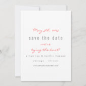 Cute Kite Save the Date (Achterkant)