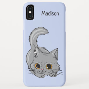 Cute Kitten, aangepaste naam en telefoongesprekken Case-Mate iPhone Case