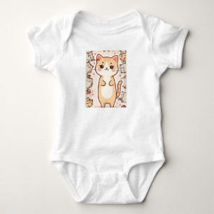 Cute Kitten Baby Rompertje – Perfect cadeau voor p