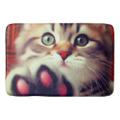 Cute Kitten Badmat (Voorkant)