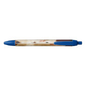 Cute kitten blauwe inkt pen (Achterkant)