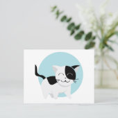Cute Kitten Briefkaart (Staand voorkant)