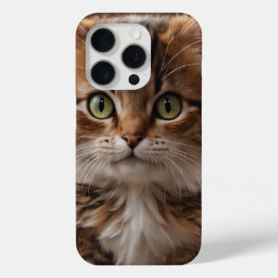 Cute Kitten iPhone 15 Pro Case