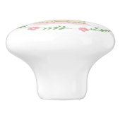 Cute Kitten Ceramic Knob. Keramische Knop (Zijkant)