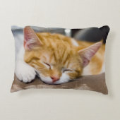 Cute Kitten Decoratief Kussen (Achterkant)