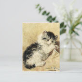 Cute Kitten door Ronner Briefkaart (Staand voorkant)