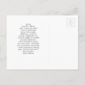 Cute Kitten Elementary Students Welcome Briefkaart (Achterkant)