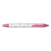 Cute Kitten Face Pattern Zwarte Inkt Pen (Achterkant)