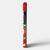 Cute Kitten Heart  Cat Retro Kat Case-Mate iPhone Case (Achterkant / Links)