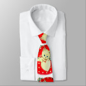 Cute Kitten Heart  Cat Retro Kat Stropdas (Gebonden)