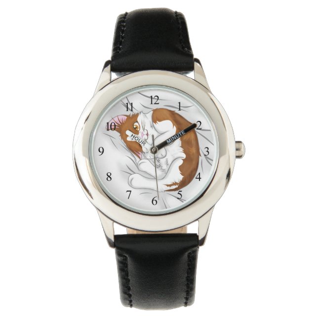 Cute Kitten Horloge (Voorkant)
