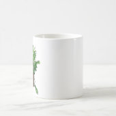 Cute Kitten in Catnip Pot Koffiemok (Center)