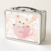 Cute Kitten in een Teacup (Voorkant)