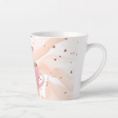 Cute Kitten in een Teacup Latte Mok (Rechts)
