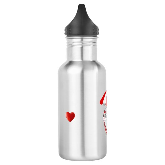 Cute Kitten in Red & White Hammock Waterfles (Links)