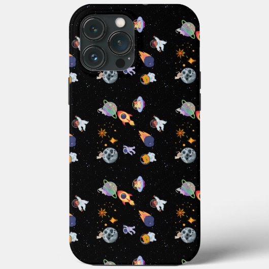 Cute kitten in sterrenstelsels Stijlvol esthetisch Case-Mate iPhone Case (Achterkant)