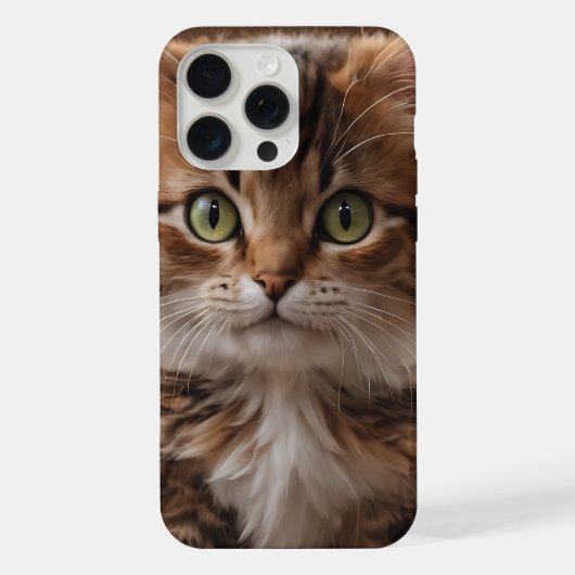 Cute Kitten iPhone Hoesje (Achterkant)