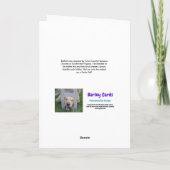 Cute Kitten Je bent mijn favoriete menselijke Moed Kaart (Achterkant)