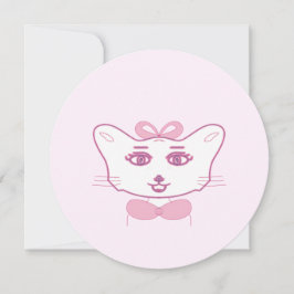 Cute kitten kaart