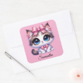 cute kitten kat Sticker (Envelop)