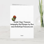 Cute Kitten Kijker Dierenfotokaart Kaart (Achterkant)