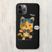 Cute Kitten Kitty Cat funny  Pet Animal Case-Mate iPhone Case