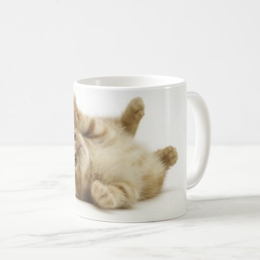 Cute Kitten Koffiemok (Voorkant rechts)