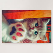 Cute Kitten Legpuzzel (Horizontaal)