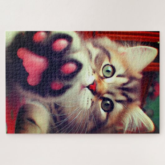 Cute Kitten Legpuzzel (Horizontaal)