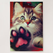 Cute Kitten Legpuzzel (Verticaal)