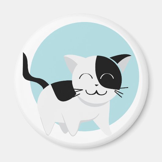 Cute Kitten Magneet (Voorkant)