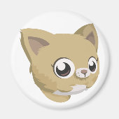 Cute Kitten Magneet (Voorkant)