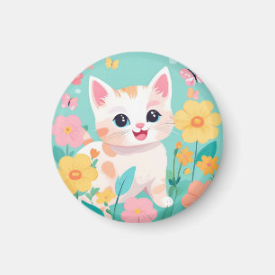 Cute Kitten Magneet