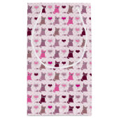 Cute kitten meisjespatroon klein cadeauzakje (Achterkant)