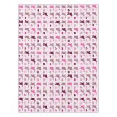 Cute kitten meisjespatroon tafelkleed (Voorkant)