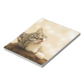 Cute Kitten met een uitgerekt paw Notitieblok (Linkerzijde)