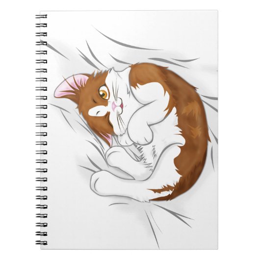 Cute Kitten Notitieboek (Voorkant)