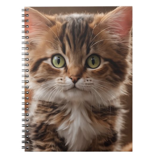 Cute Kitten Notitieboek (Voorkant)