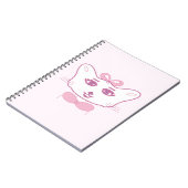 Cute kitten notitieboek (Linkerzijde)