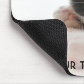 Cute Kitten of je foto Simple Keepomwille Muismat (Hoek)